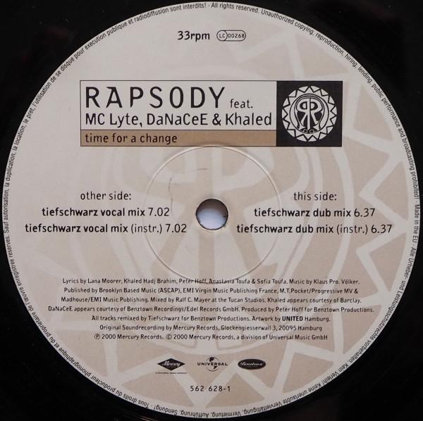 MC Lyte, Danacee, Khaled, The Rapsody - Time For A Change