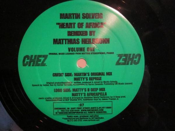 Martin Solveig - Heart Of Africa (Volume One)