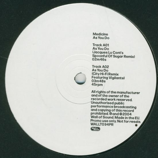 Medicine (2) - As You Do