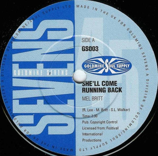 Mel Britt, Anderson Brothers (2) - She'll Come Running Back / I Can See Him Loving You