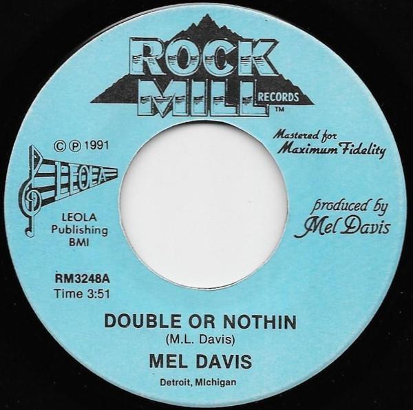 Melvin Davis (2) - Double Or Nothin / You Can't Run Away