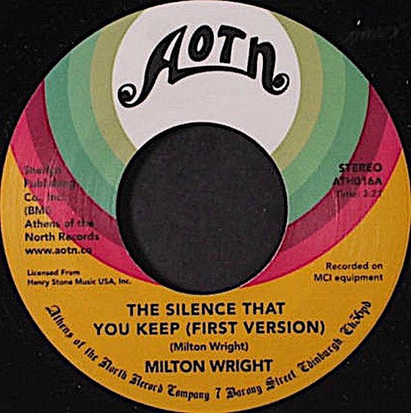 Milton Wright - The Silence That You Keep