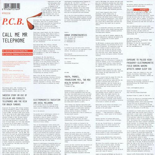 P.C.B. - Call Me Mr Telephone