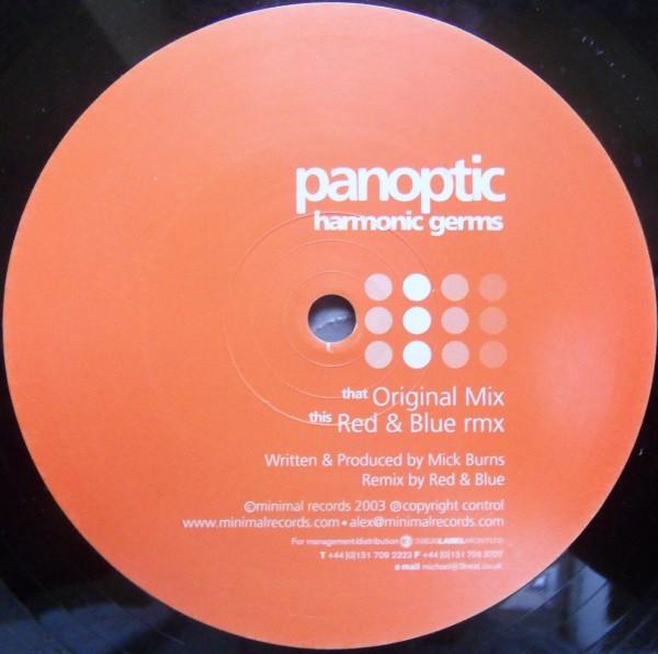 Panoptic - Harmonic Germs