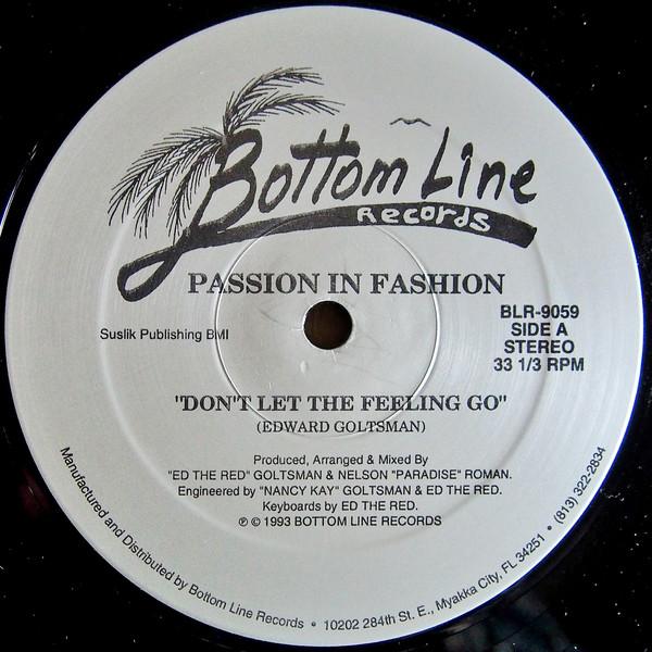 Passion In Fashion - Don't Let The Feeling Go / I Won't Let You
