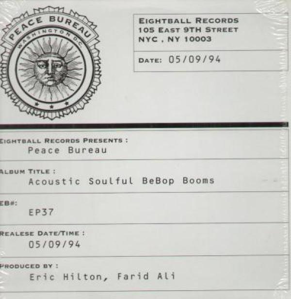 Peace Bureau - Acoustic Soulful Bebop Booms
