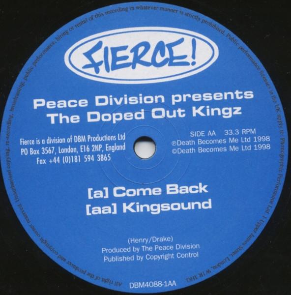 Peace Division, The Doped Out Kingz - Come Back / Kingsound