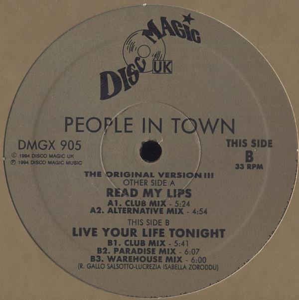 People In Town - Read My Lips