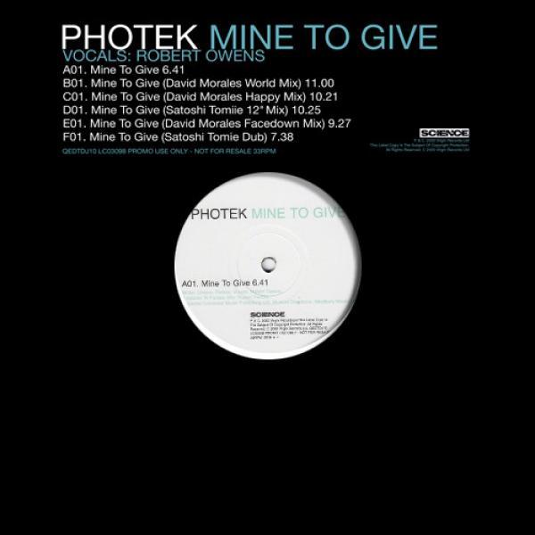 Photek - Mine To Give