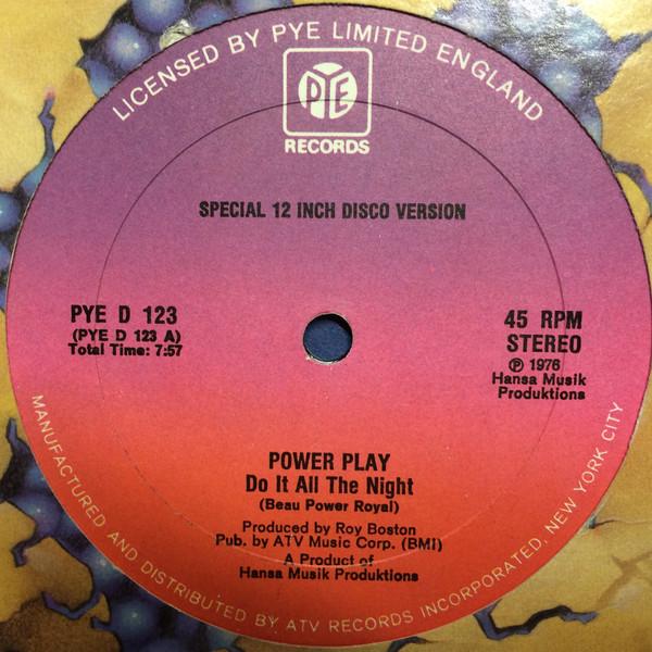 Power Play (2) - Do It All The Night