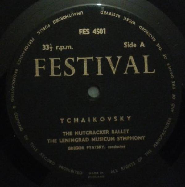 Pyotr Ilyich Tchaikovsky, The Leningrad Musicum Symphony, Gregor Pyatsky - Tchaikovsky: The Nutcracker Ballet / The Swan Lake Ballet