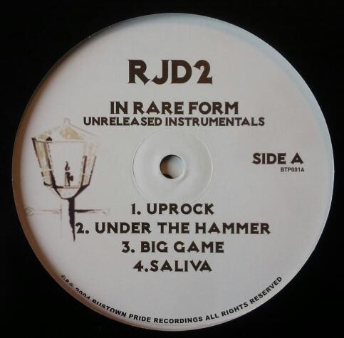RJD2 - In Rare Form - Unreleased Instrumentals