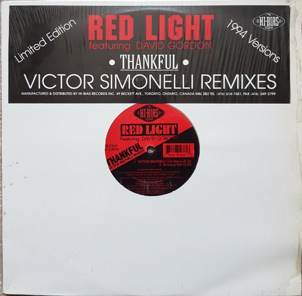 Red Light, David Gordon - Thankful (Victor Simonelli Remixes)