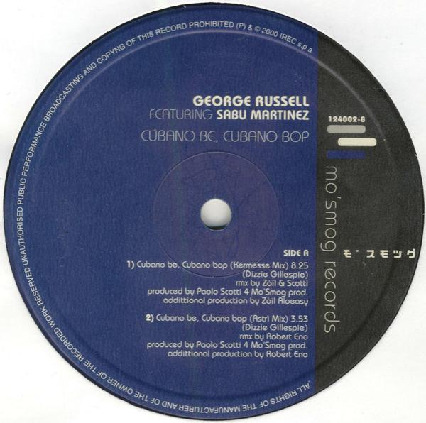 Sabu Martinez, George Russell - Cubano Be, Cubano Bop