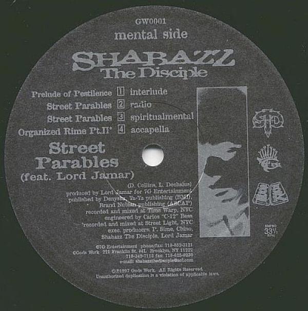 Shabazz The Disciple - Street Parables / Organized Rime (Pt. II)