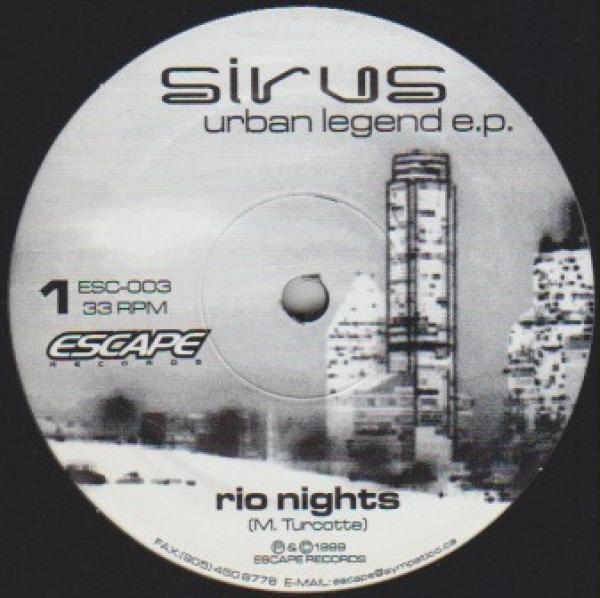 Sirus - Urban Legend E.P.