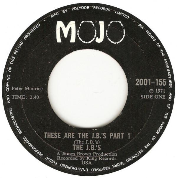 The J.B.'s - These Are The J.B.'s