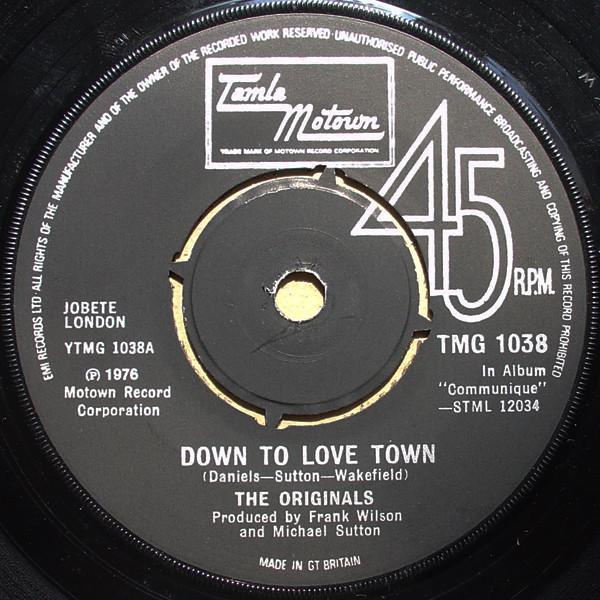 The Originals - Down To Love Town
