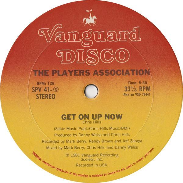 The Players Association - Get On Up Now / Let Your Body Go!