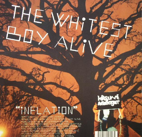 The Whitest Boy Alive, Cosmo Vitelli - Inflation  /  Dance With Me