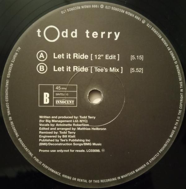 Todd Terry - Let It Ride