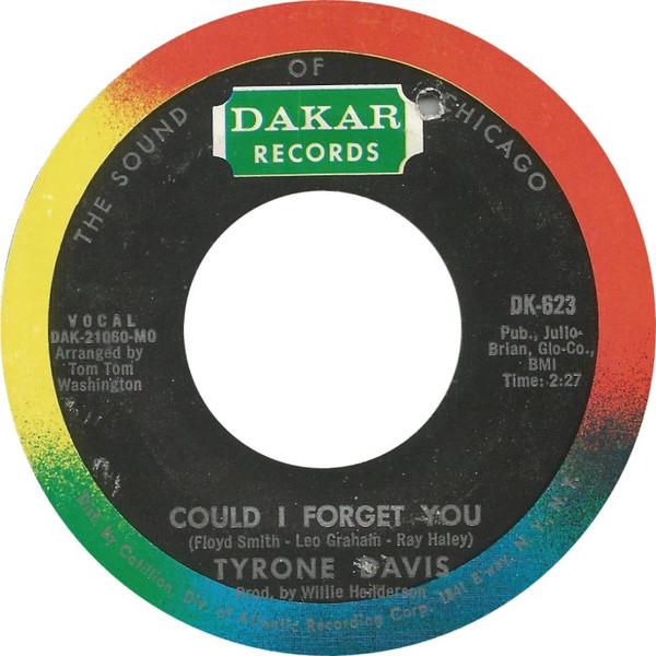 Tyrone Davis - Could I Forget You / Just My Way Of Loving You