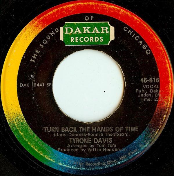 Tyrone Davis - Turn Back The Hands Of Time / I Keep Coming Back