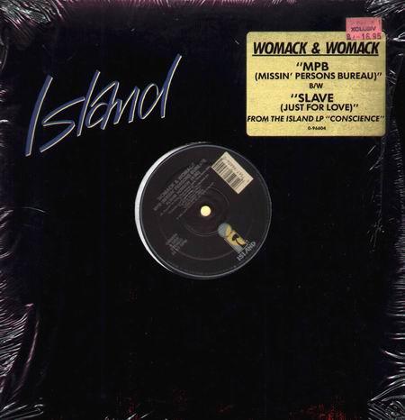 Womack & Womack - MPB (Missin' Persons Bureau) / Slave (Just For Love)