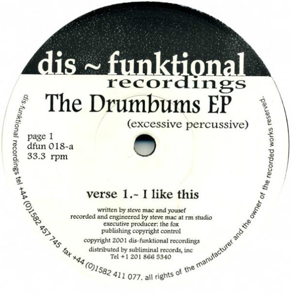 Yousef, Steve Mac - The Drumbums EP