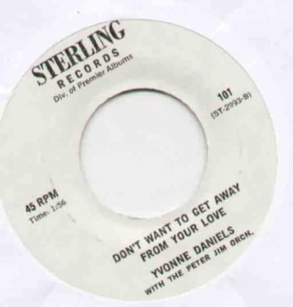 Yvonne Daniels, The Peter Jim Orchestra - Don't Want To Get Away From Your Love