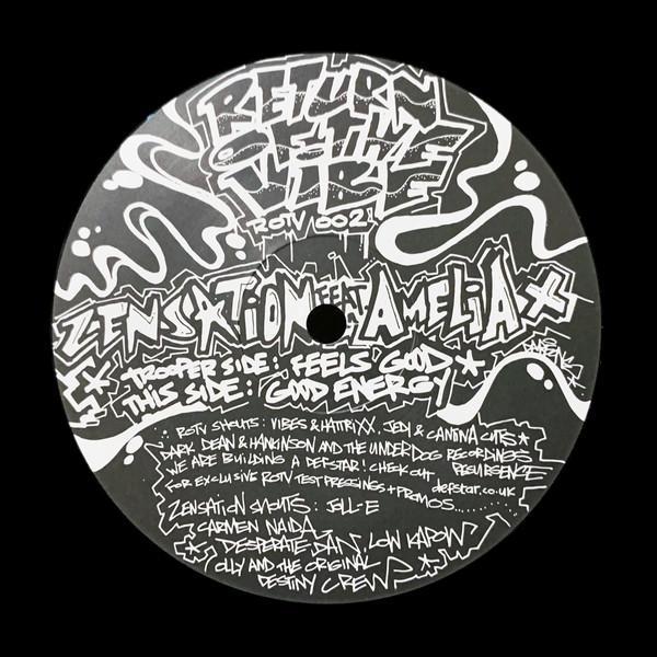 Zensation, Amelia X - Feels Good / Good Energy